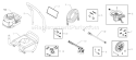 Page A Diagram and Parts List for 1908-2  Briggs and Stratton Pressure Washer